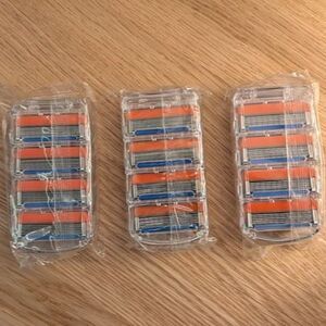12 Pack 5-Blade Razor Refills Fits Gillette Fusion ProGlide & Gillette5 Handles